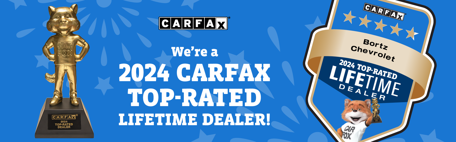 2024 Carfax Top-Rated Lifetime Dealer