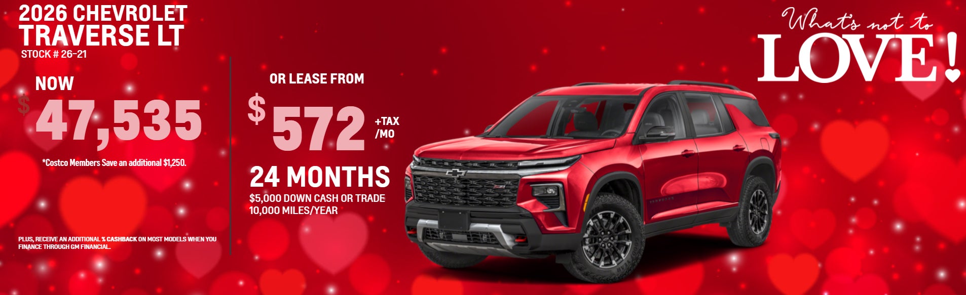 Valentine's month savings