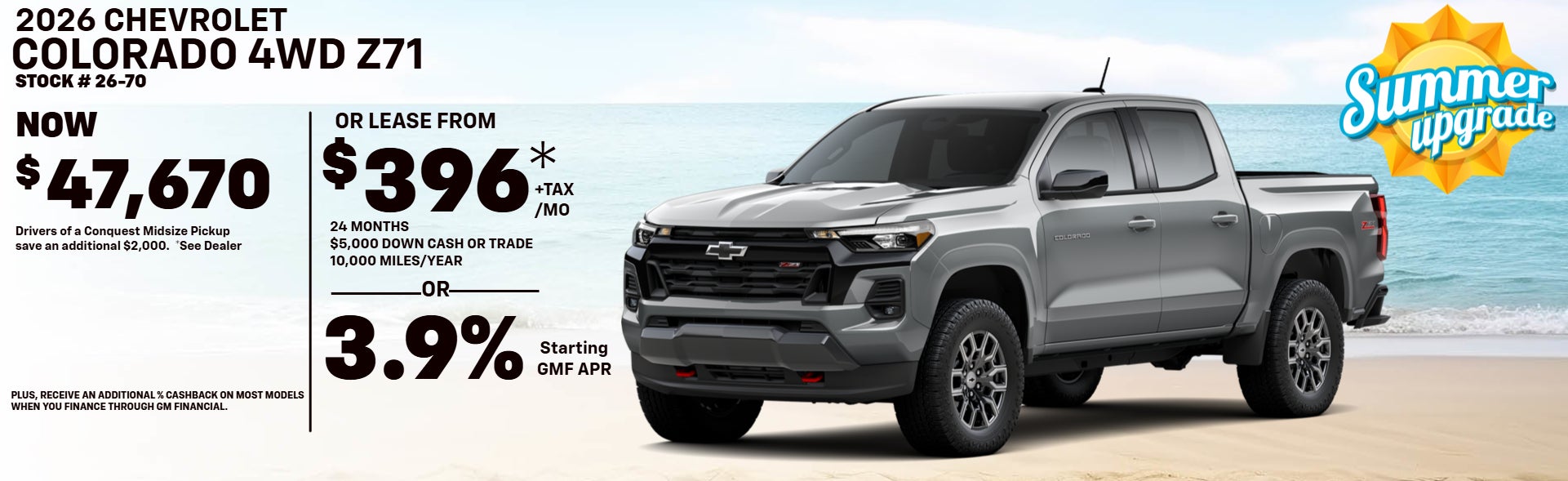 New 2026 Chevrolet Colorado Z71