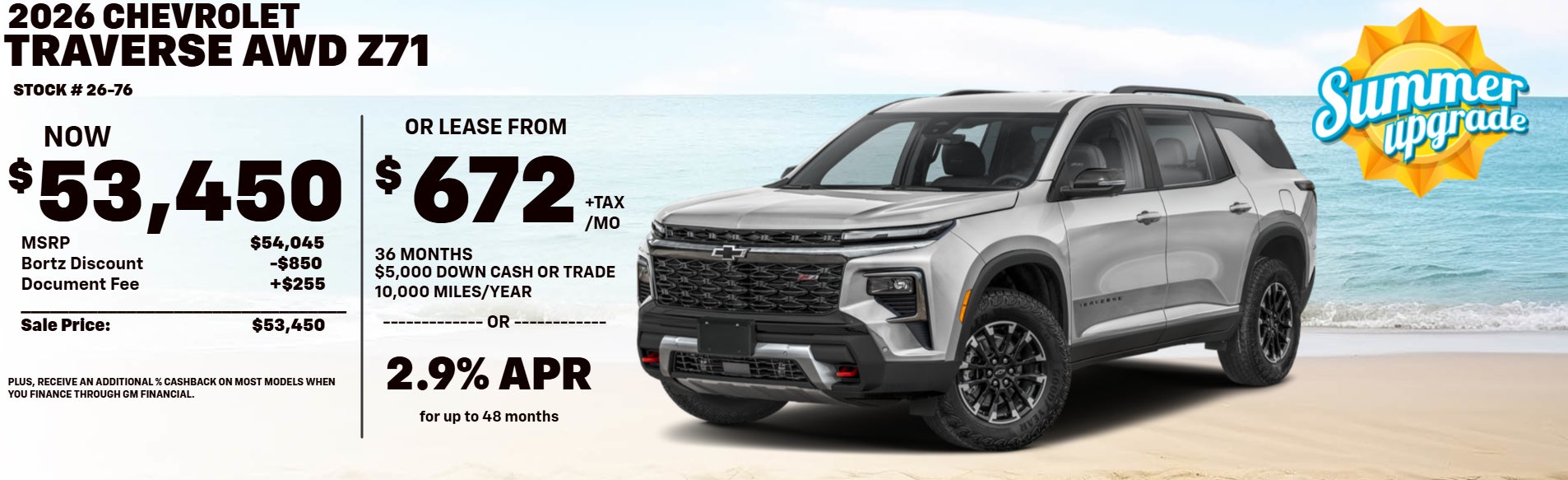 2026 Chevrolet Traverse AWD Z71
