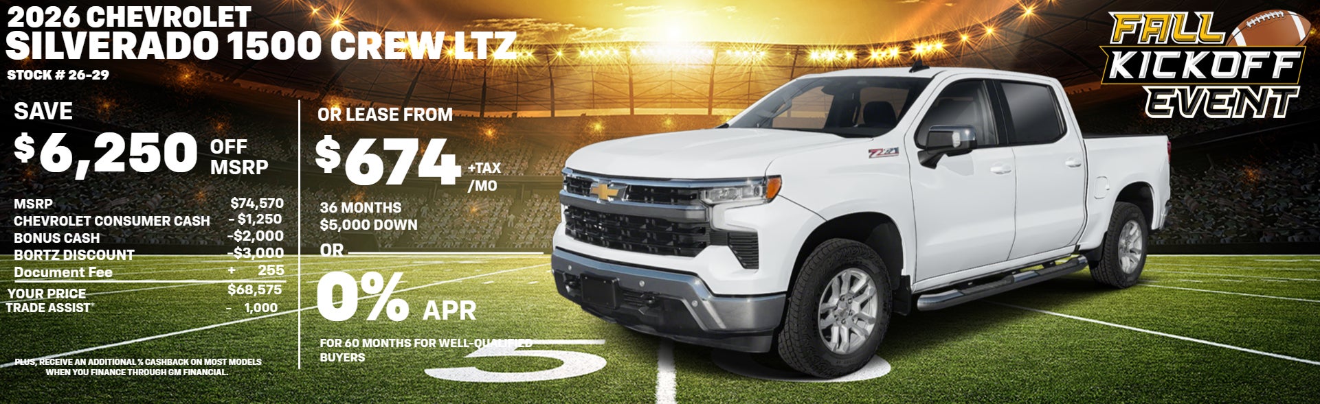 2026 Chevrolet Silverado 1500 Crew LTZ