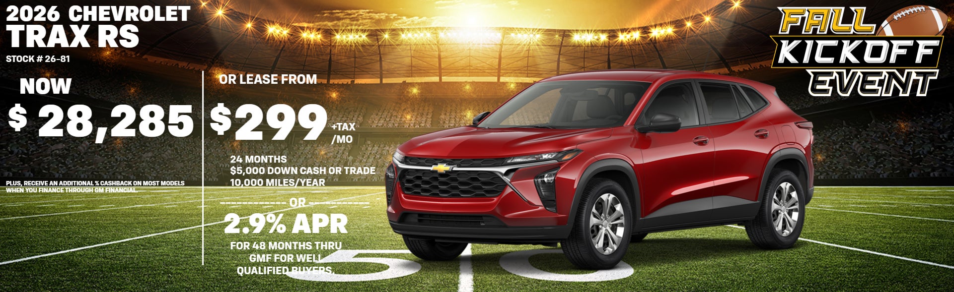 2026 Chevrolet Trax RS