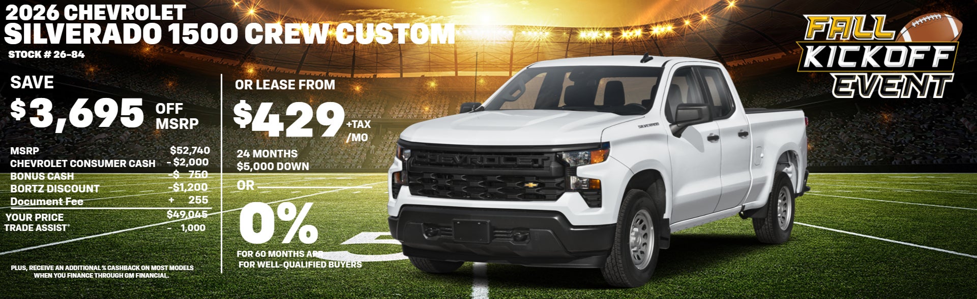 2026 Chevrolet Silverado 1500 Crew Custom