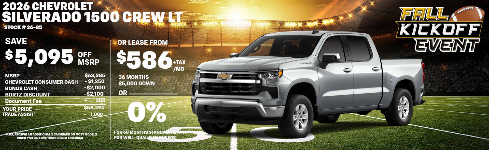 2026 Chevrolet Silverado 1500 Crew LT